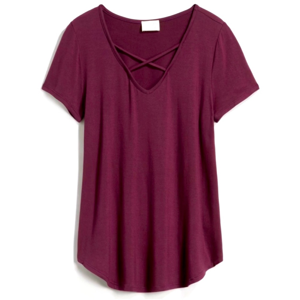 Emory Park criss cross tee